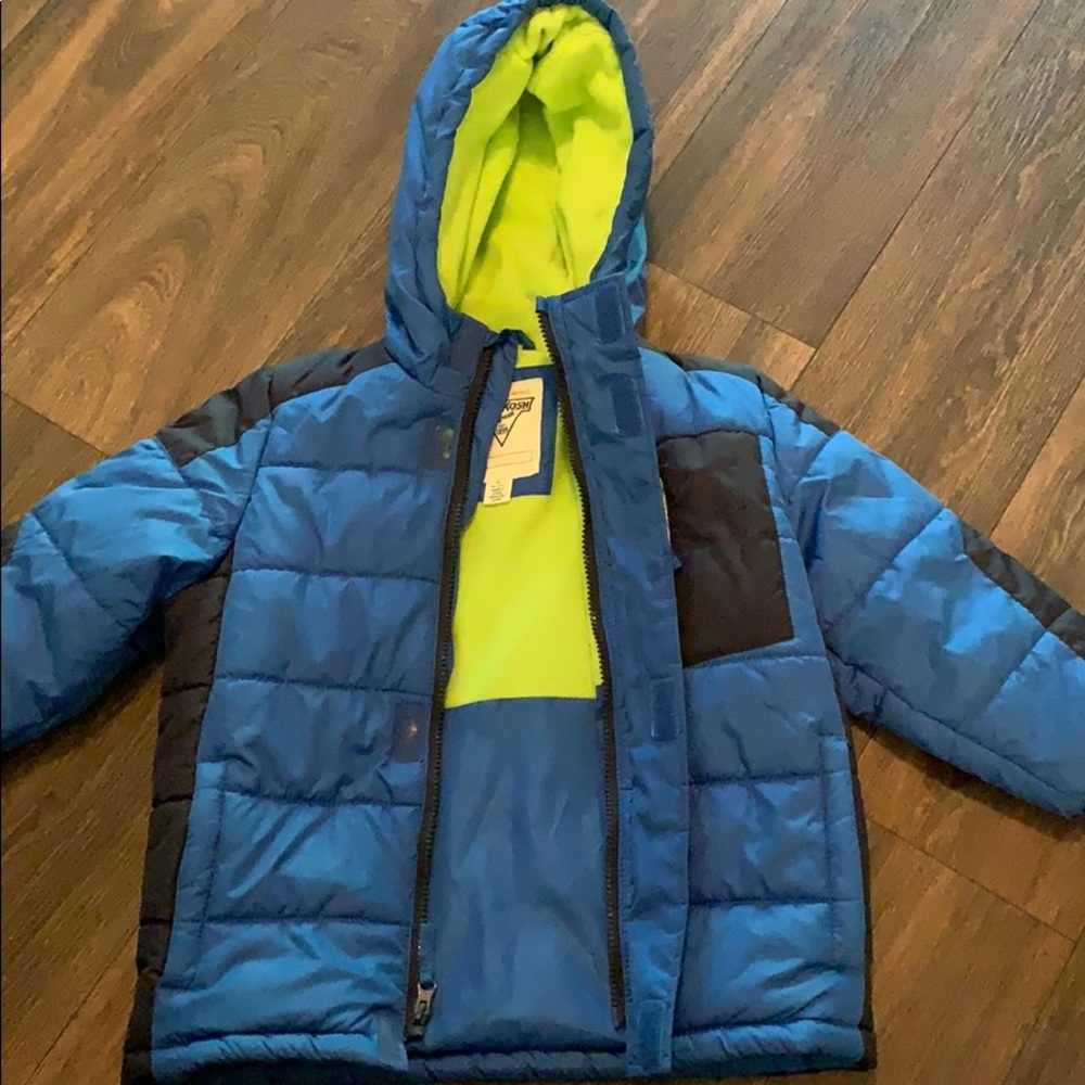 Size 4 OshKosh B’gosh boys puffer blue